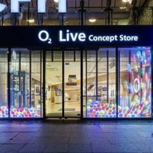 Transparent LED screen (1) Portable Type led screen